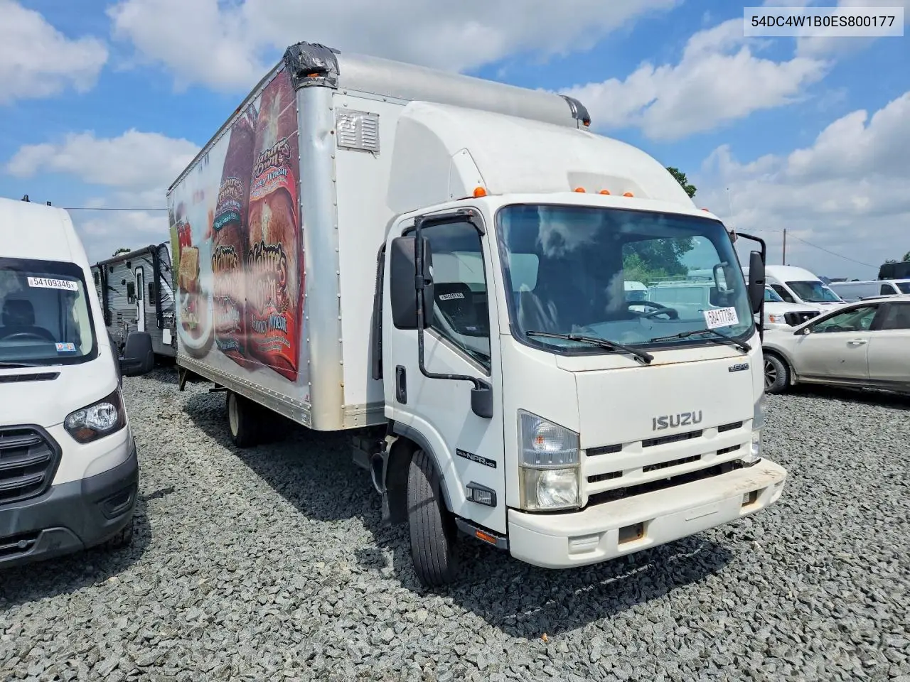 2014 Isuzu Npr Hd Delivery Truck VIN: 54DC4W1B0ES800177 Lot: 58417736