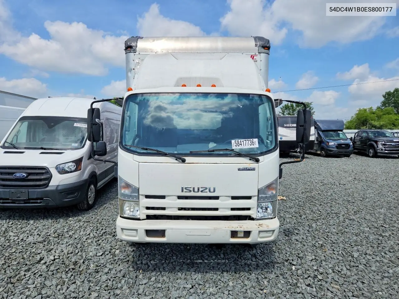 2014 Isuzu Npr Hd Delivery Truck VIN: 54DC4W1B0ES800177 Lot: 58417736