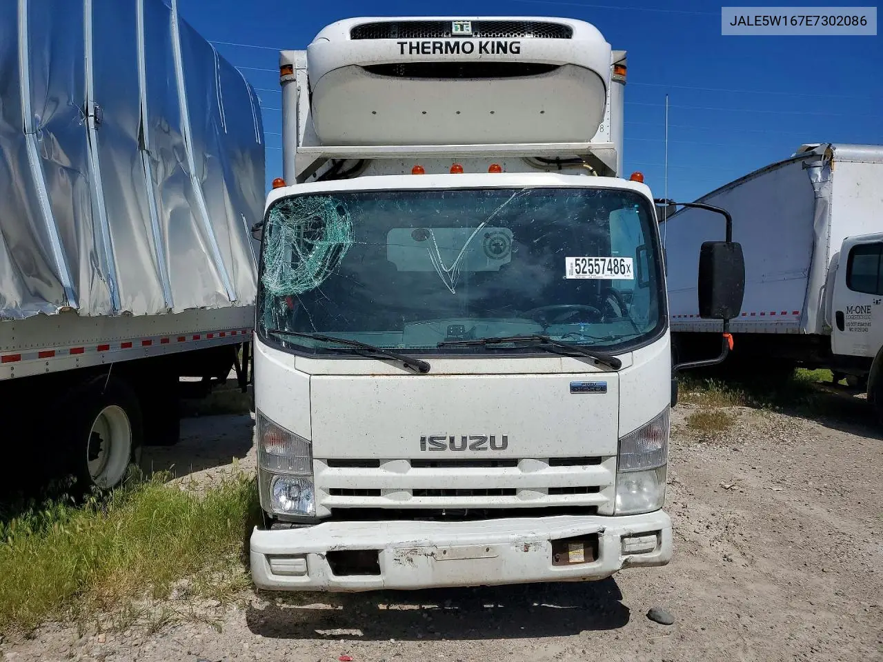 2014 Isuzu Nrr - Refrigerated Box Truck VIN: JALE5W167E7302086 Lot: 58476236
