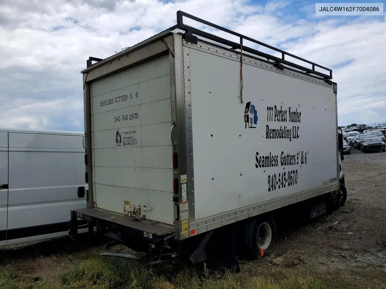 2015 Isuzu Npr Hd Box Truck VIN: JALC4W162F7004086 Lot: 56806246