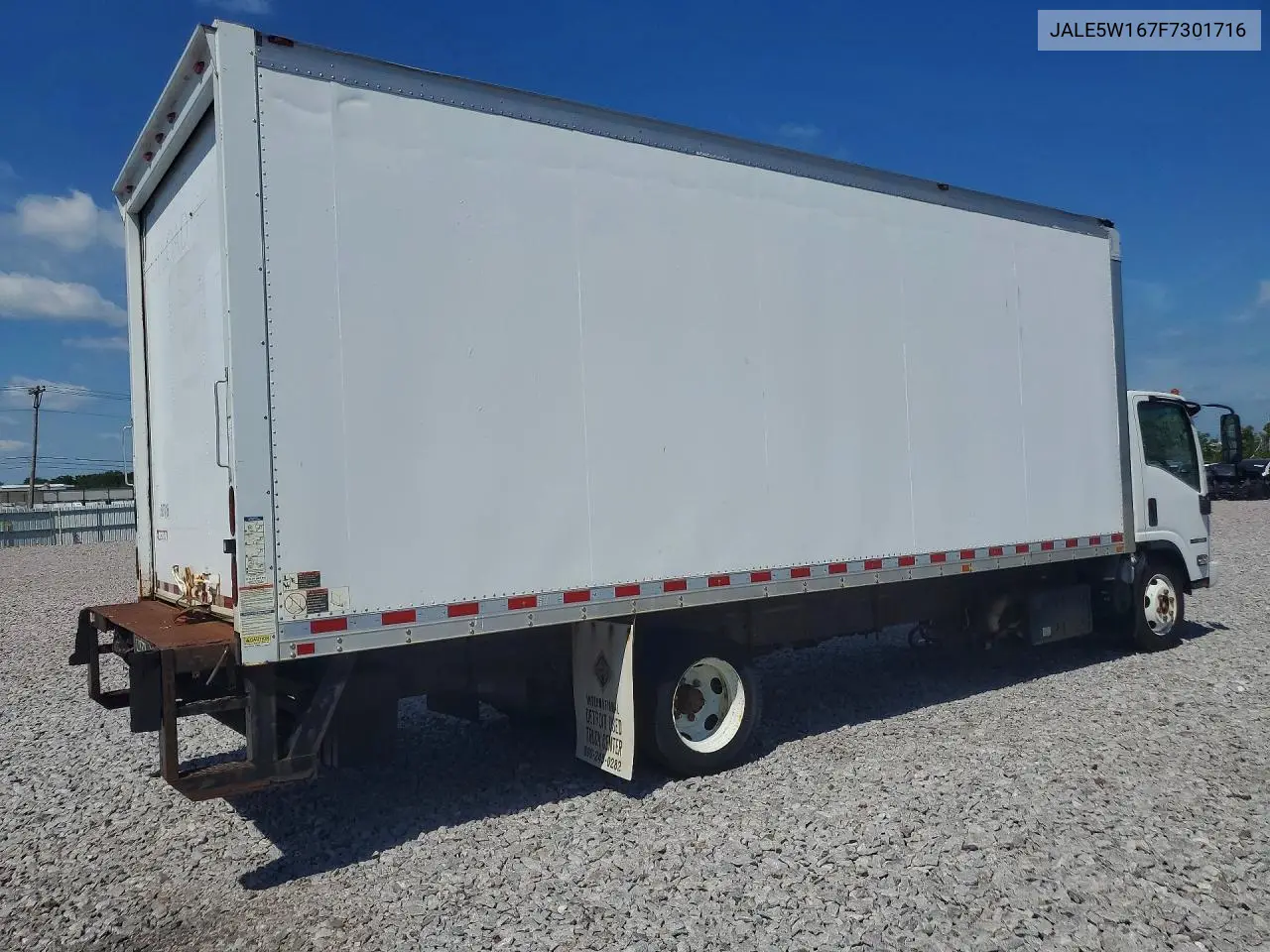 2015 Isuzu Nrr Box Truck VIN: JALE5W167F7301716 Lot: 59370416
