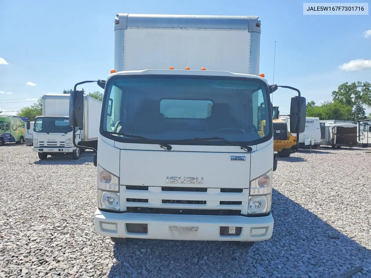 2015 Isuzu Nrr Box Truck VIN: JALE5W167F7301716 Lot: 59370416