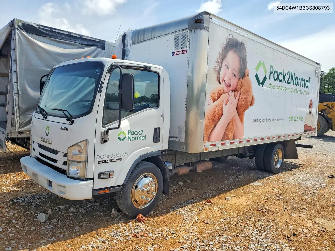 2016 Isuzu Npr Hd VIN: 54DC4W1B3GS808793 Lot: 51649266