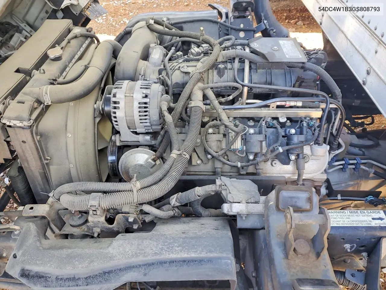 2016 Isuzu Npr Hd VIN: 54DC4W1B3GS808793 Lot: 51649266