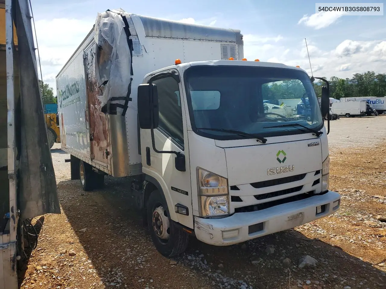 2016 Isuzu Npr Hd VIN: 54DC4W1B3GS808793 Lot: 51649266