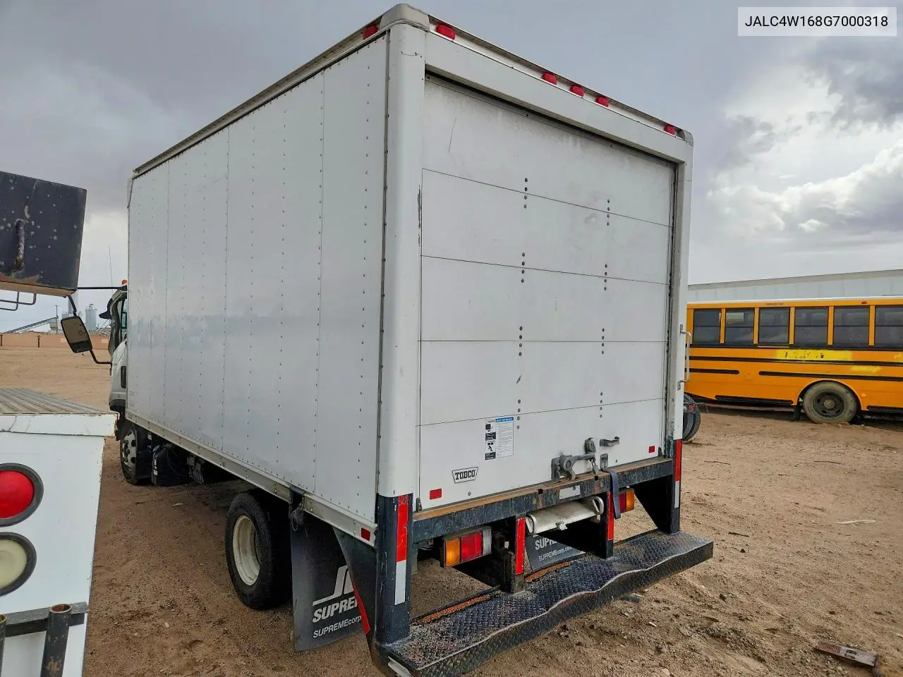 2016 Isuzu Npr Hd Box Truck VIN: JALC4W168G7000318 Lot: 54487616