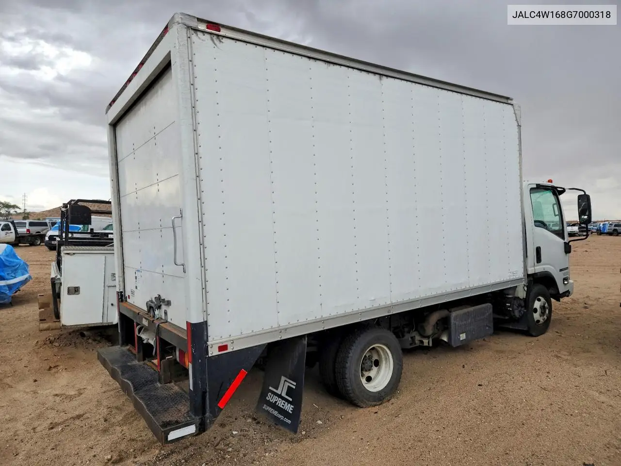 2016 Isuzu Npr Hd Box Truck VIN: JALC4W168G7000318 Lot: 54487616