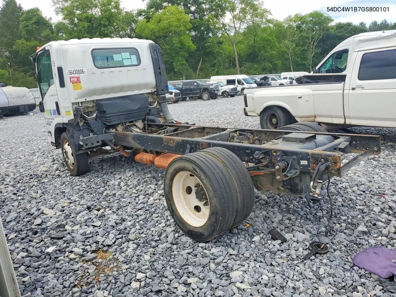 2016 Isuzu Npr Hd VIN: 54DC4W1B7GS800101 Lot: 56430806