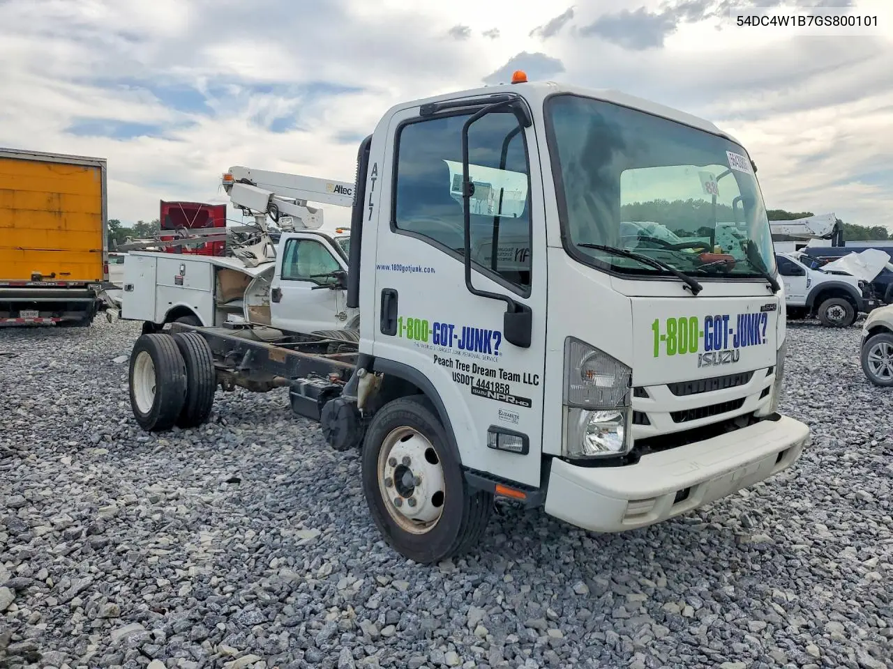2016 Isuzu Npr Hd VIN: 54DC4W1B7GS800101 Lot: 56430806