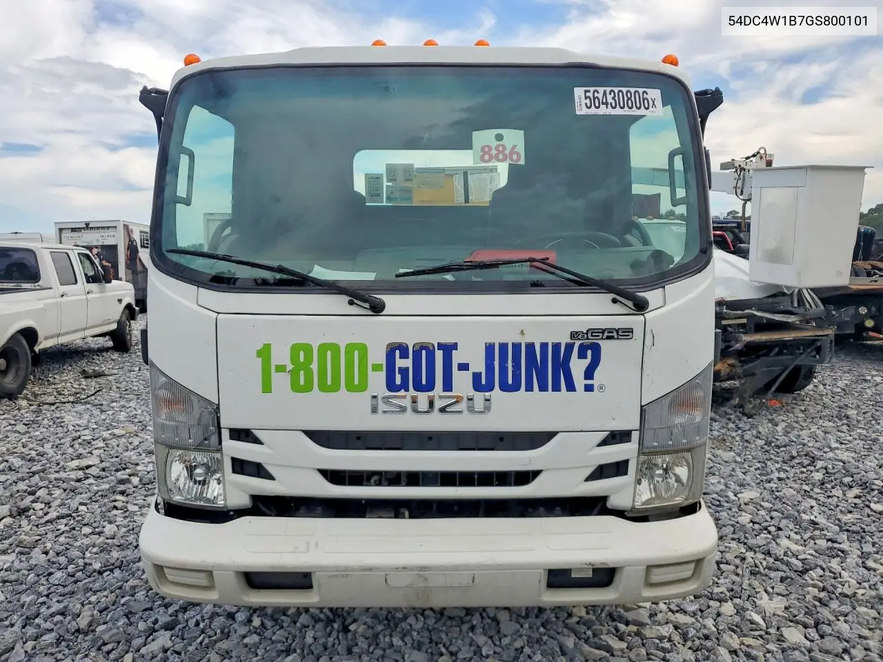 2016 Isuzu Npr Hd VIN: 54DC4W1B7GS800101 Lot: 56430806