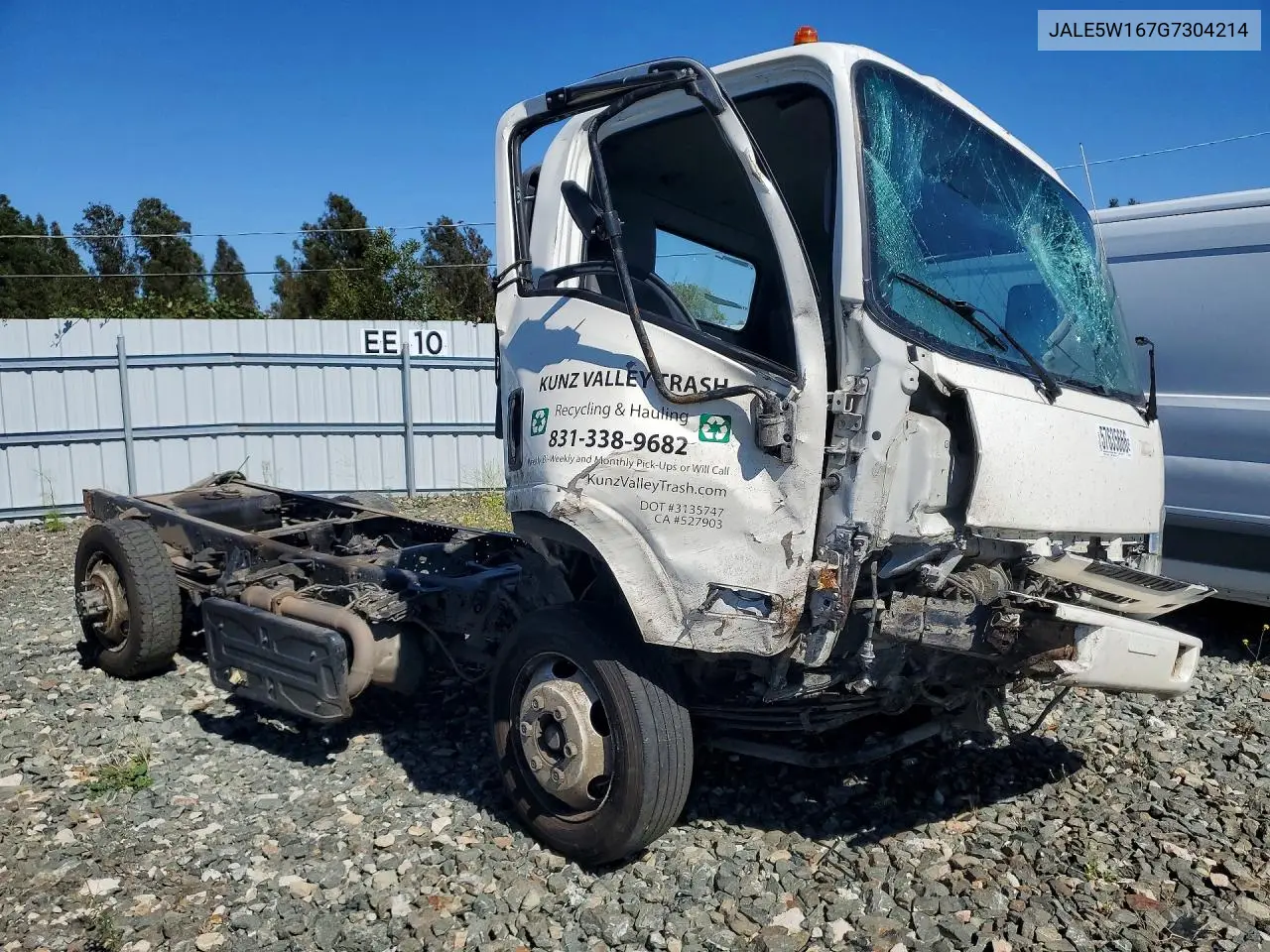 2016 Isuzu Nrr VIN: JALE5W167G7304214 Lot: 57635666