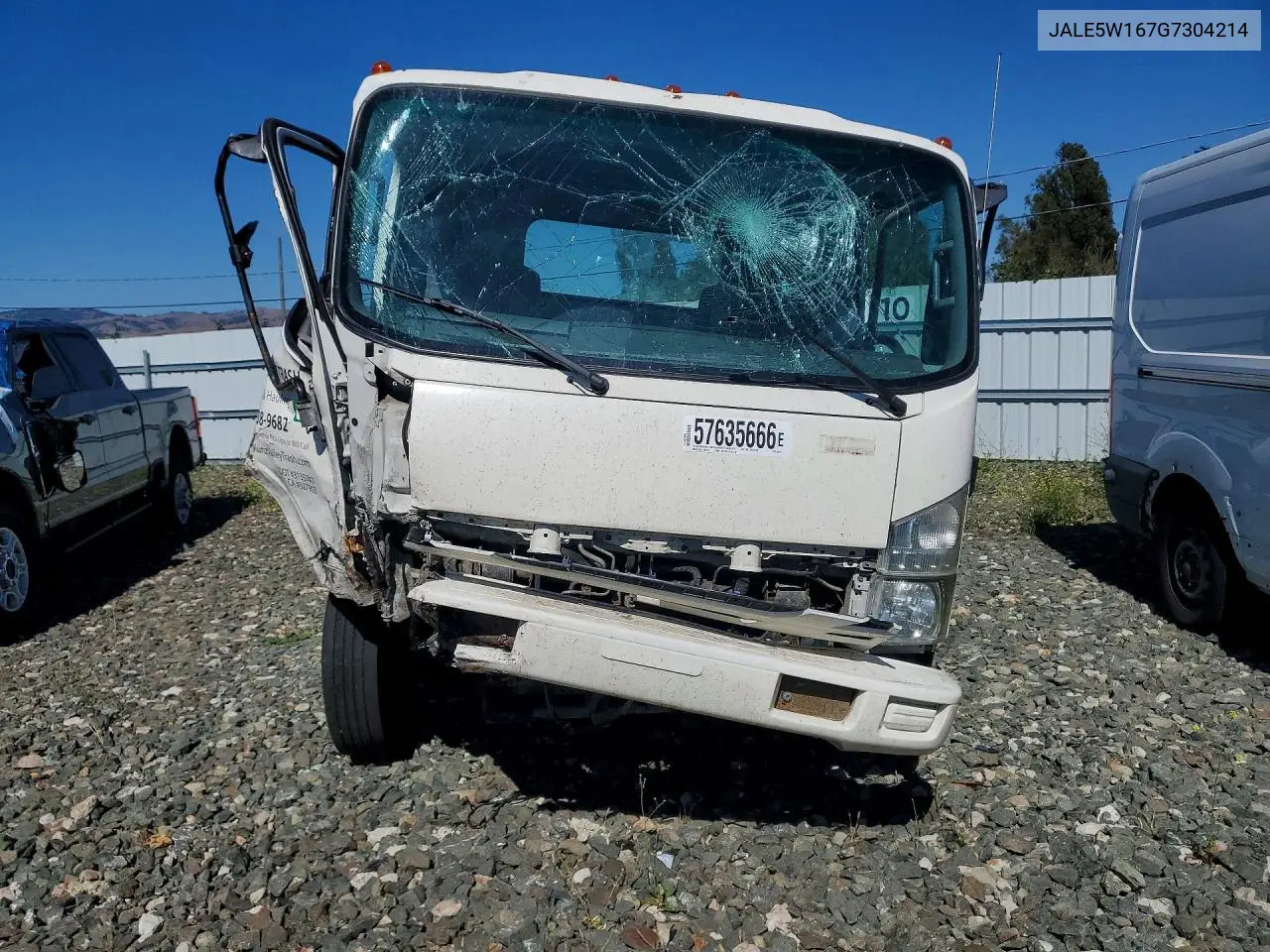 2016 Isuzu Nrr VIN: JALE5W167G7304214 Lot: 57635666