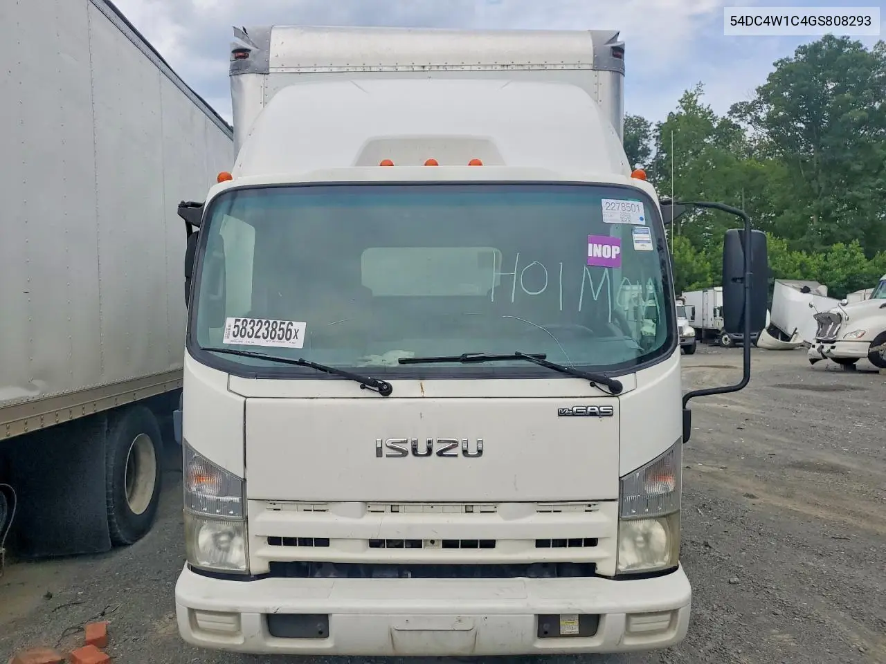 2016 Isuzu Npr Hd VIN: 54DC4W1C4GS808293 Lot: 58323856