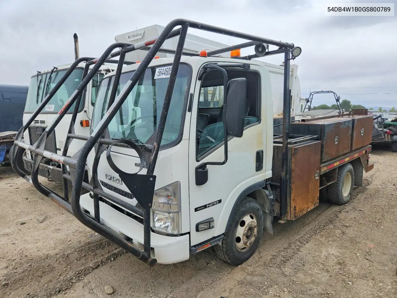 2016 Isuzu Npr Flatbed ** Cln Title * Pri Fleet ** VIN: 54DB4W1B0GS800789 Lot: 59923196