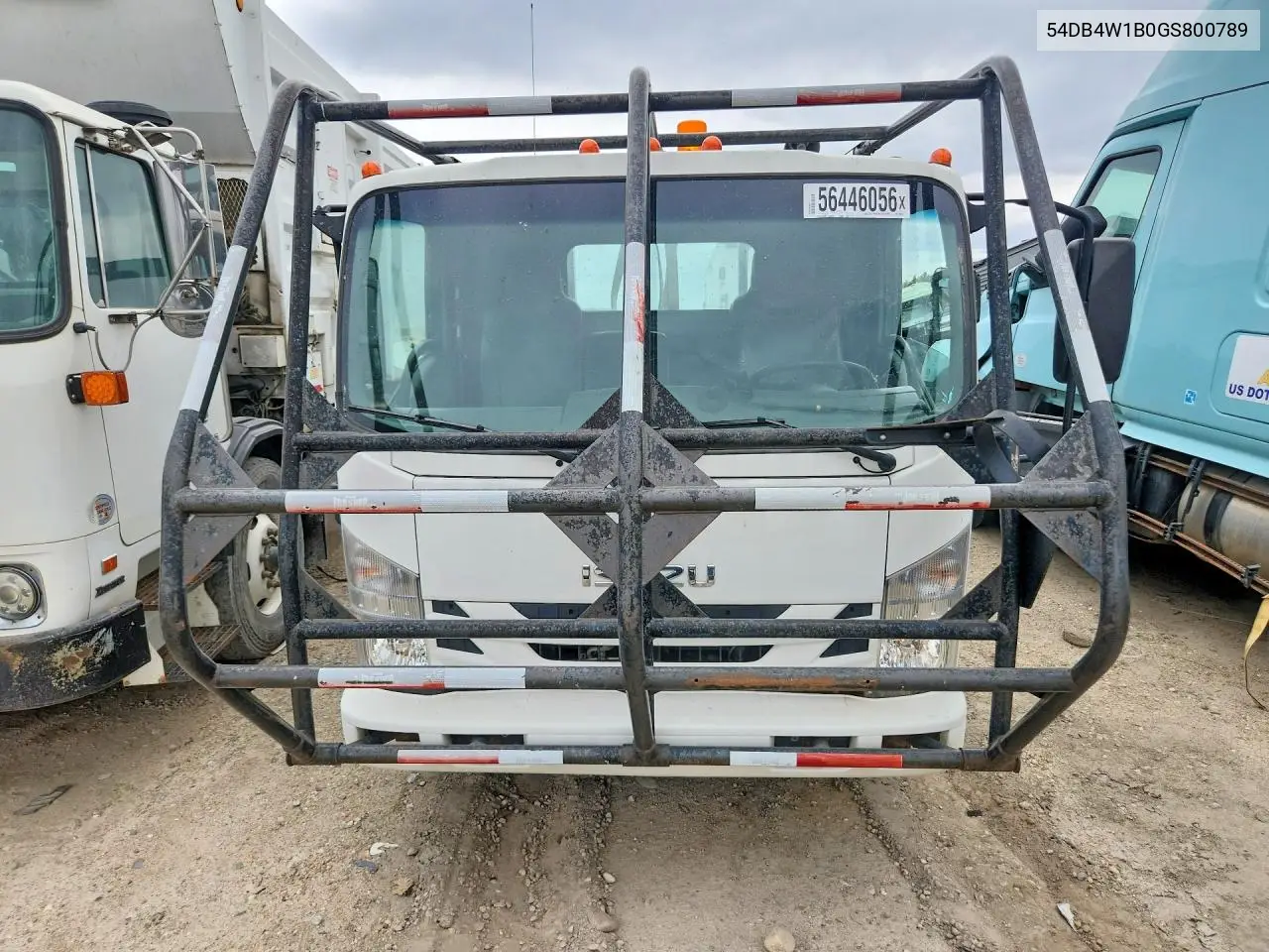 2016 Isuzu Npr Flatbed ** Cln Title * Pri Fleet ** VIN: 54DB4W1B0GS800789 Lot: 59923196