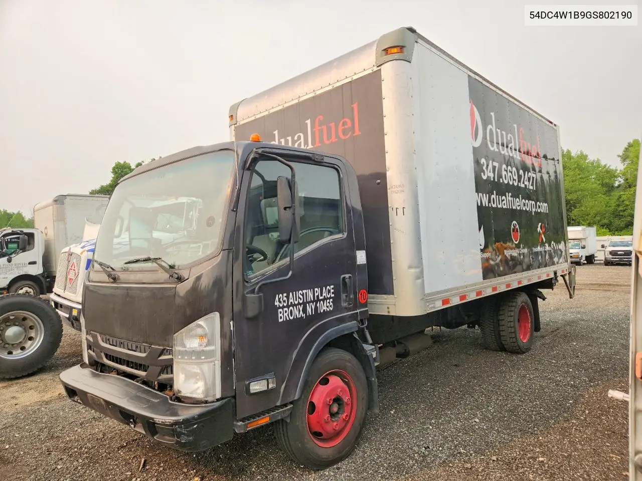 2016 Isuzu Npr Hd VIN: 54DC4W1B9GS802190 Lot: 60634556