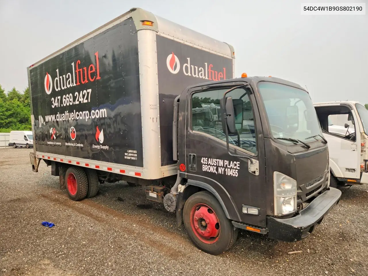 2016 Isuzu Npr Hd VIN: 54DC4W1B9GS802190 Lot: 60634556