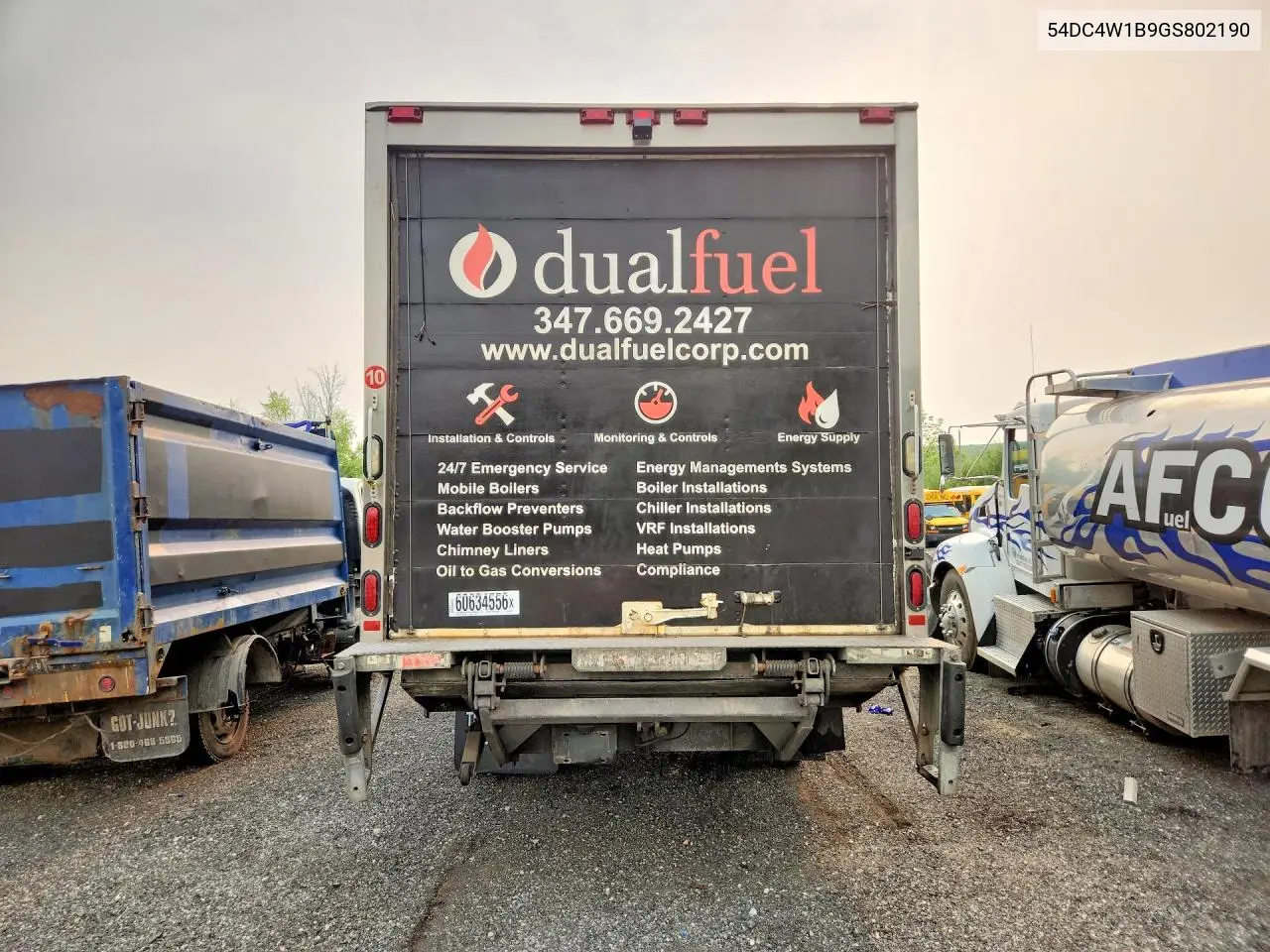 2016 Isuzu Npr Hd VIN: 54DC4W1B9GS802190 Lot: 60634556