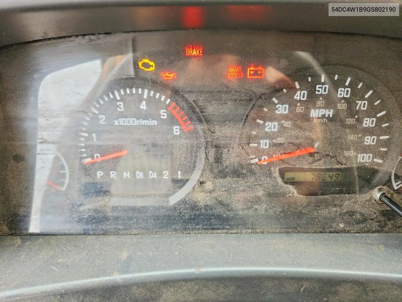 2016 Isuzu Npr Hd VIN: 54DC4W1B9GS802190 Lot: 60634556
