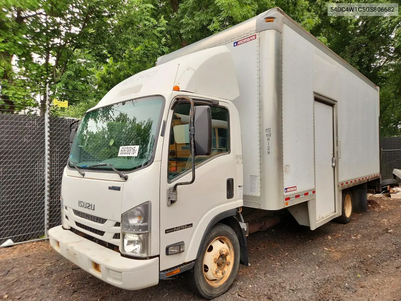 2016 Isuzu Npr Hd VIN: 54DC4W1C5GS806682 Lot: 60638816