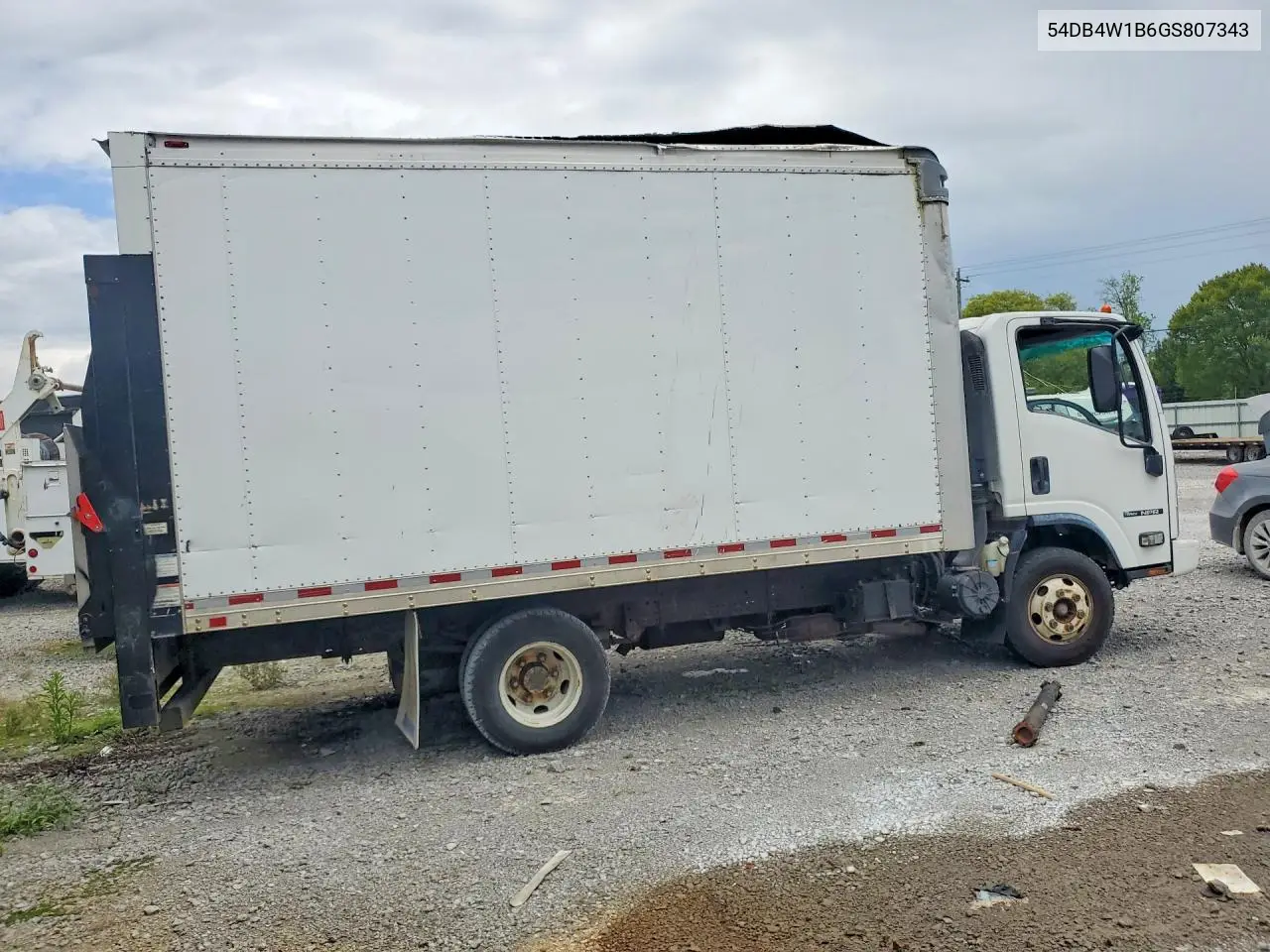 2016 Isuzu Npr Box Truck VIN: 54DB4W1B6GS807343 Lot: 61025376