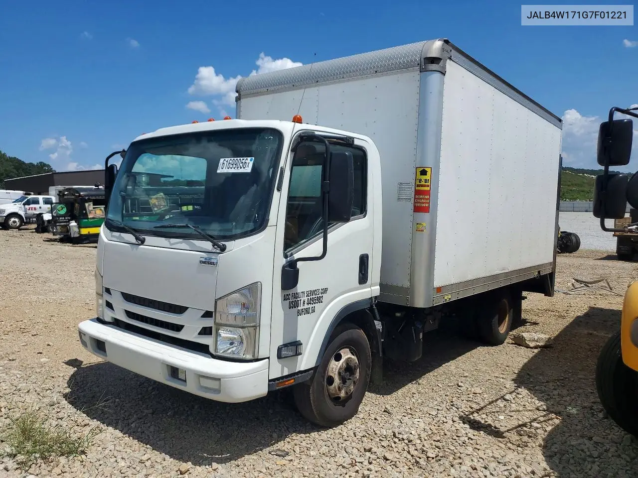 2016 Isuzu Npr VIN: JALB4W171G7F01221 Lot: 61699056