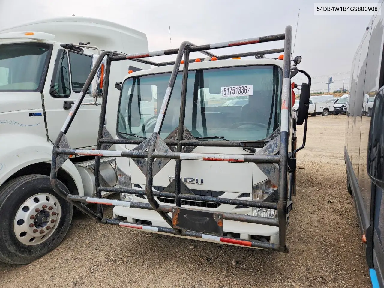 2016 Isuzu Npr VIN: 54DB4W1B4GS800908 Lot: 61751336