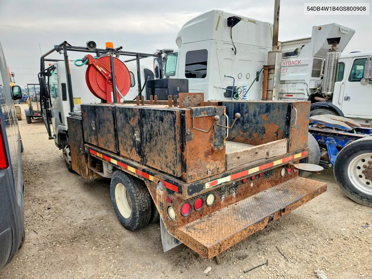 2016 Isuzu Npr VIN: 54DB4W1B4GS800908 Lot: 61751336