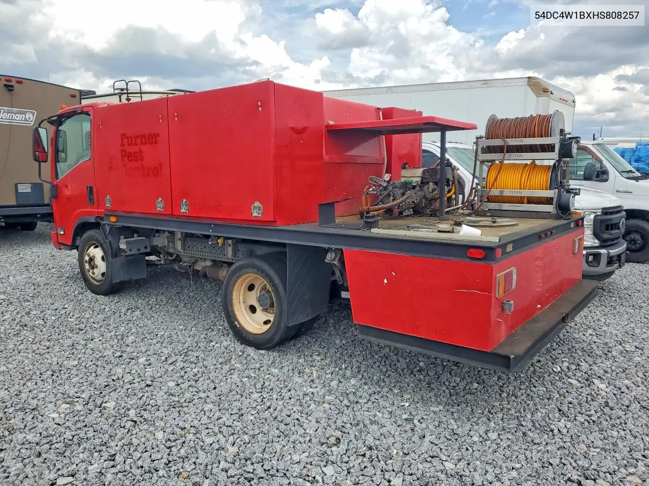 2017 Isuzu Npr Hd VIN: 54DC4W1BXHS808257 Lot: 52369076