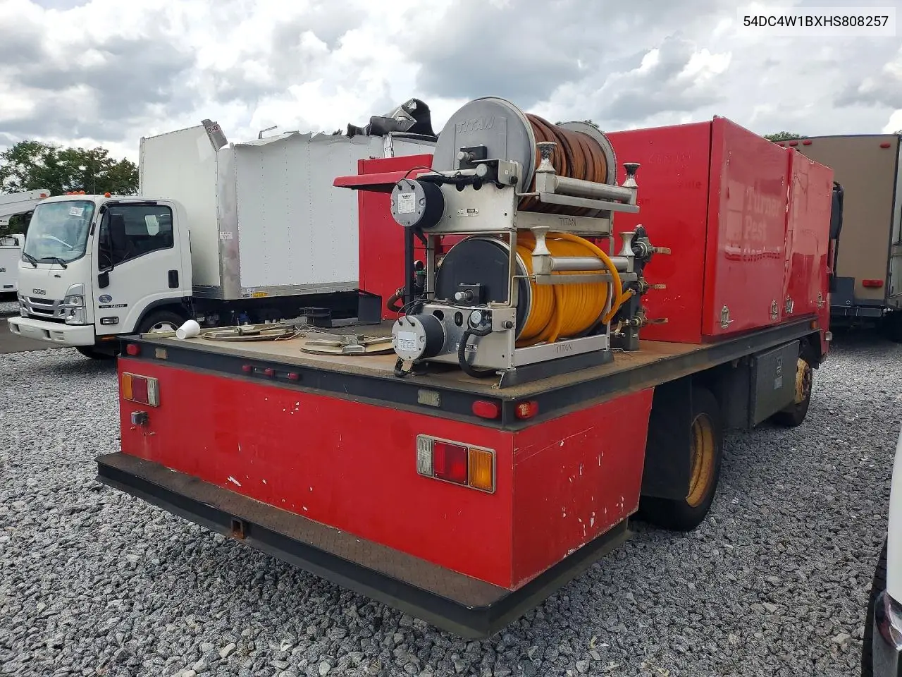 2017 Isuzu Npr Hd VIN: 54DC4W1BXHS808257 Lot: 52369076