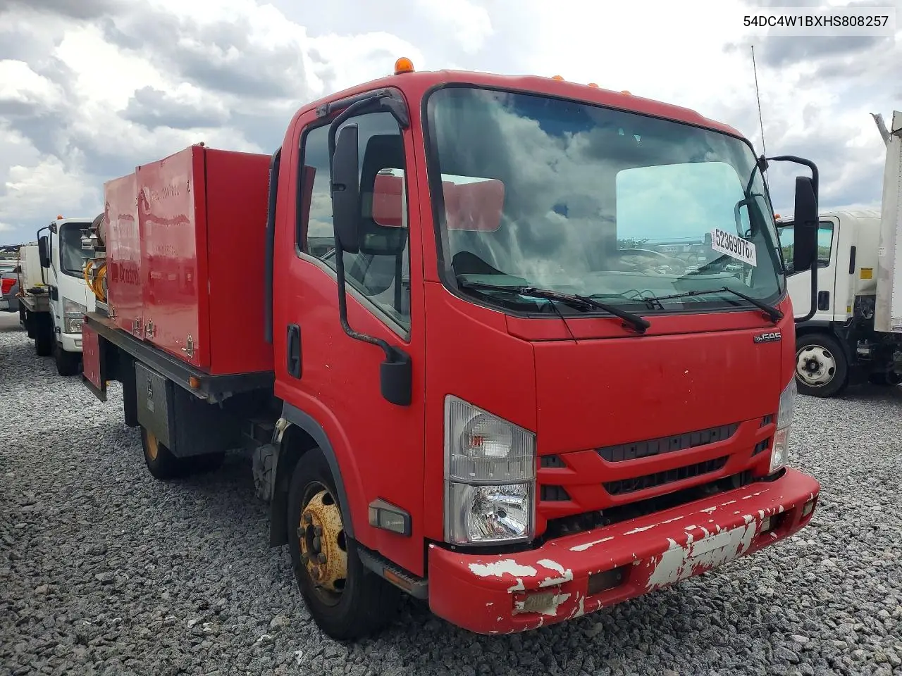2017 Isuzu Npr Hd VIN: 54DC4W1BXHS808257 Lot: 52369076