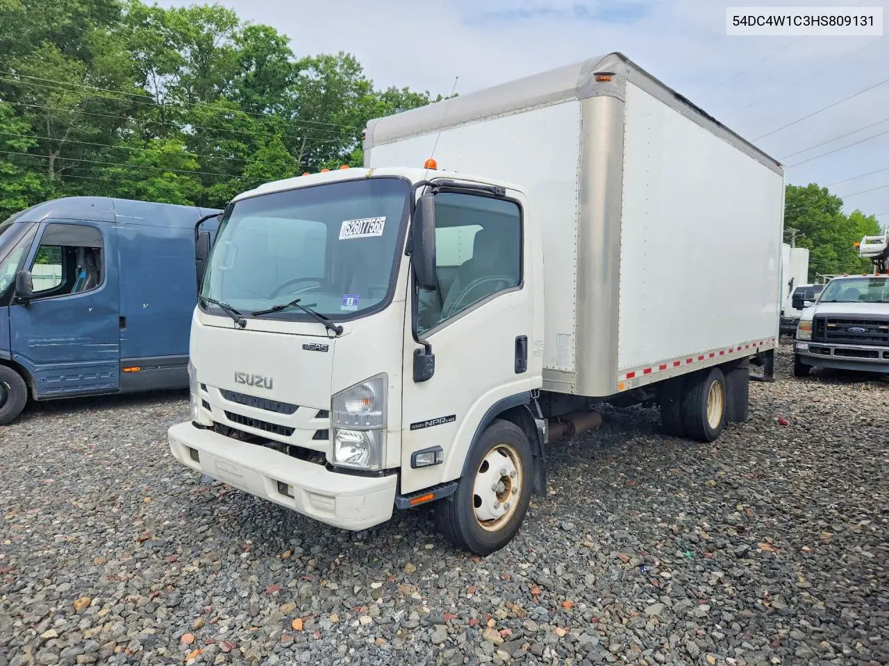 2017 Isuzu Npr Hd Box Truck VIN: 54DC4W1C3HS809131 Lot: 52607756