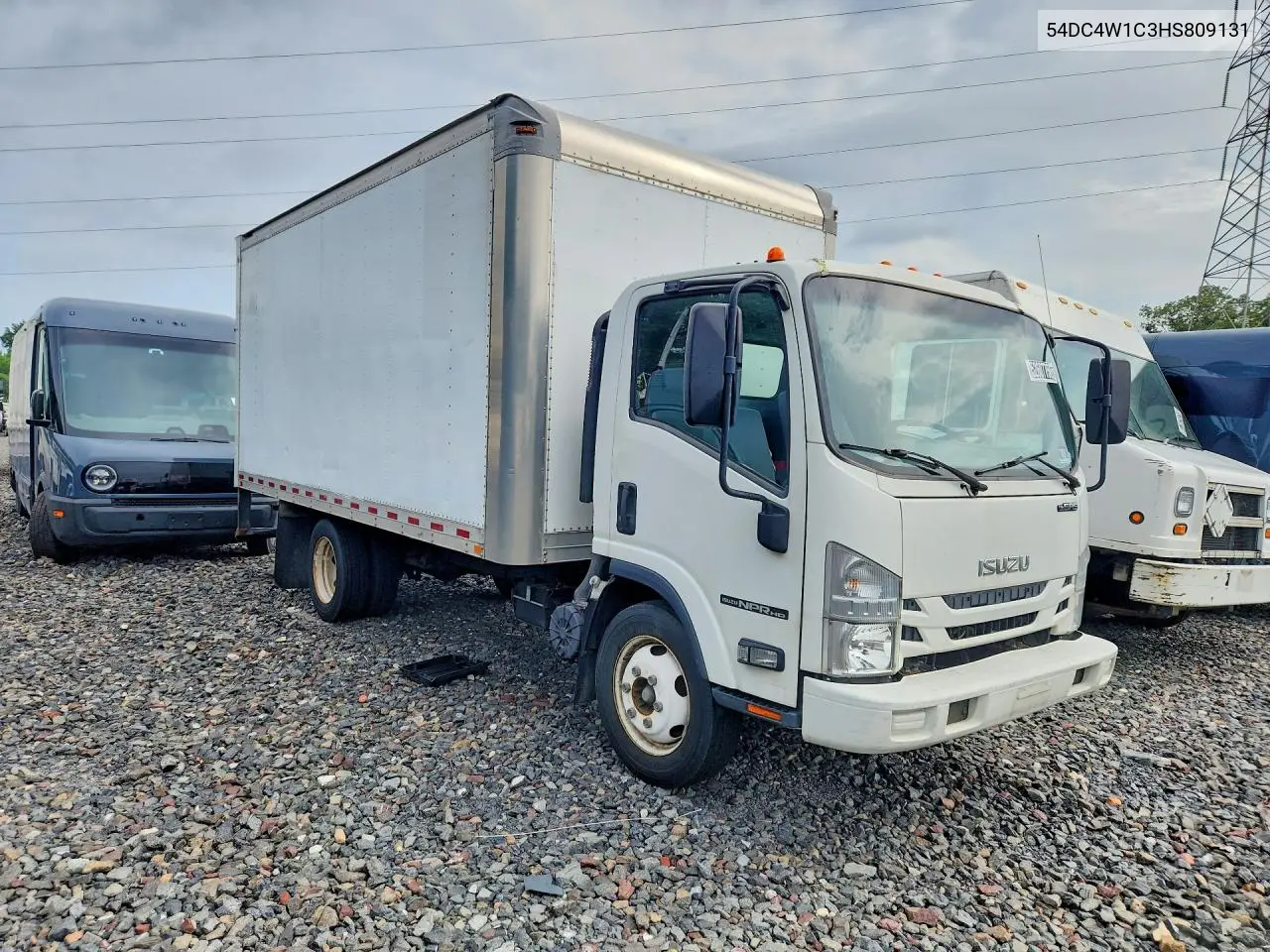 2017 Isuzu Npr Hd Box Truck VIN: 54DC4W1C3HS809131 Lot: 52607756