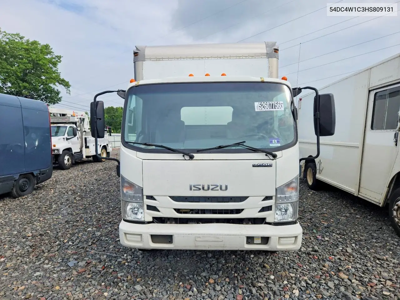 2017 Isuzu Npr Hd Box Truck VIN: 54DC4W1C3HS809131 Lot: 52607756