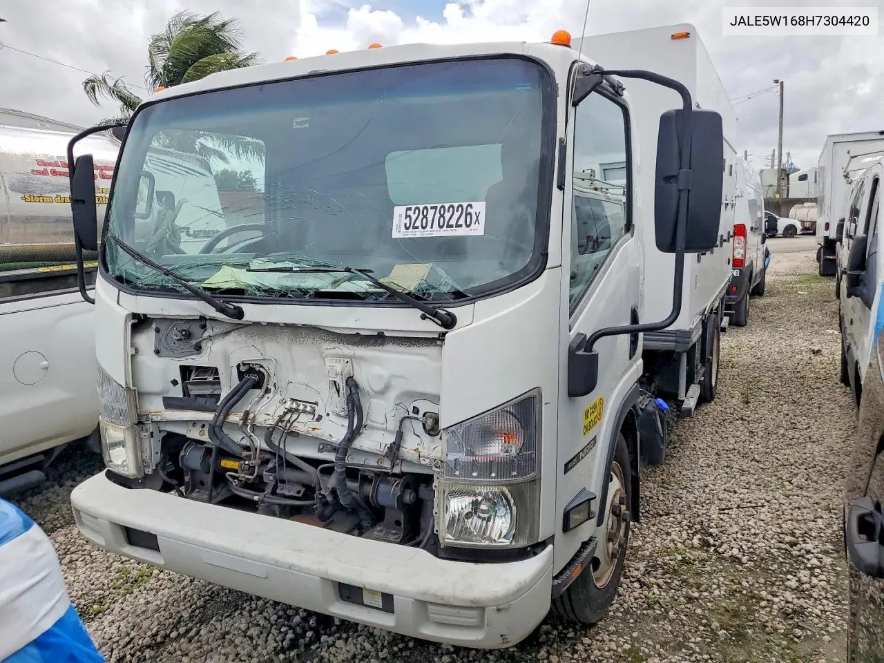 2017 Isuzu Nrr VIN: JALE5W168H7304420 Lot: 52878226