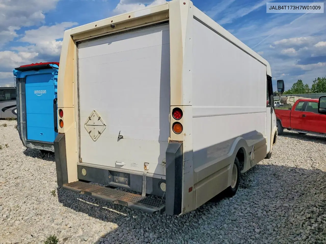 2017 Isuzu Reach Delivery Van VIN: JALB4T173H7W01009 Lot: 54074006