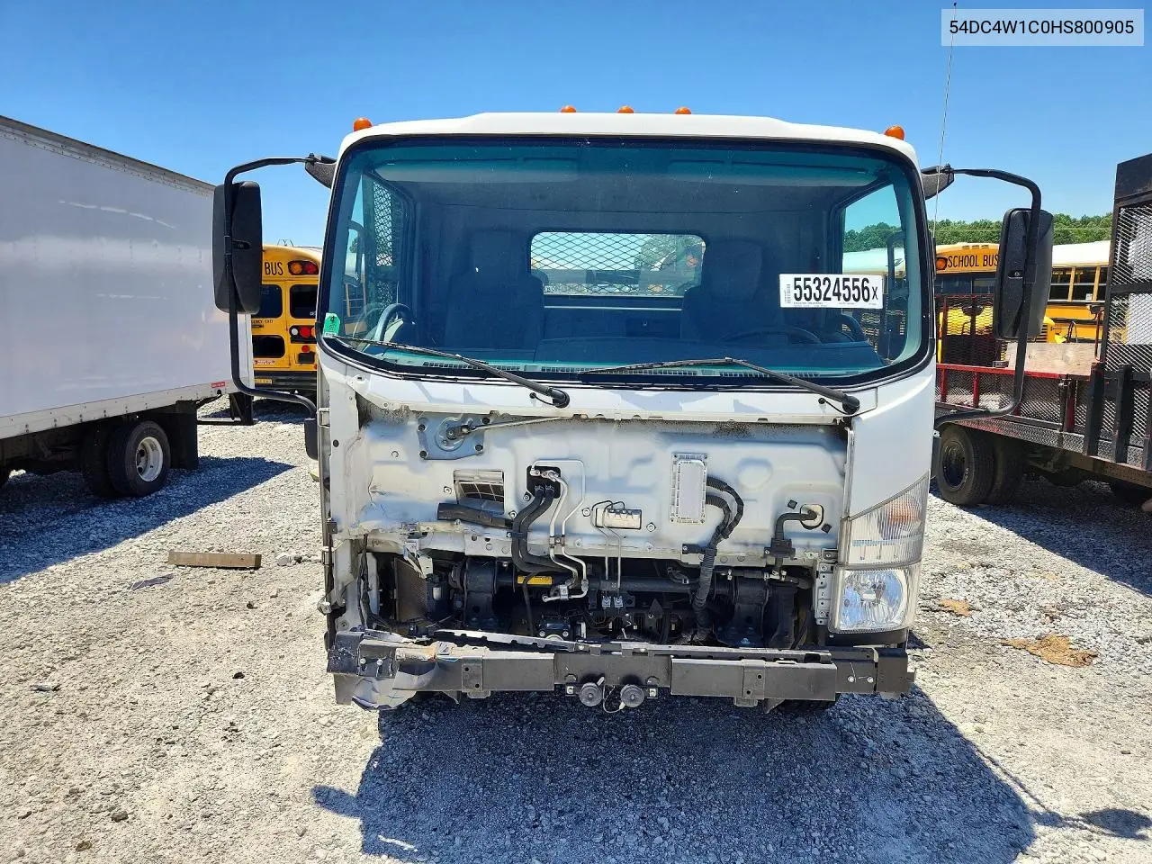 2017 Isuzu Npr Hd VIN: 54DC4W1C0HS800905 Lot: 55324556