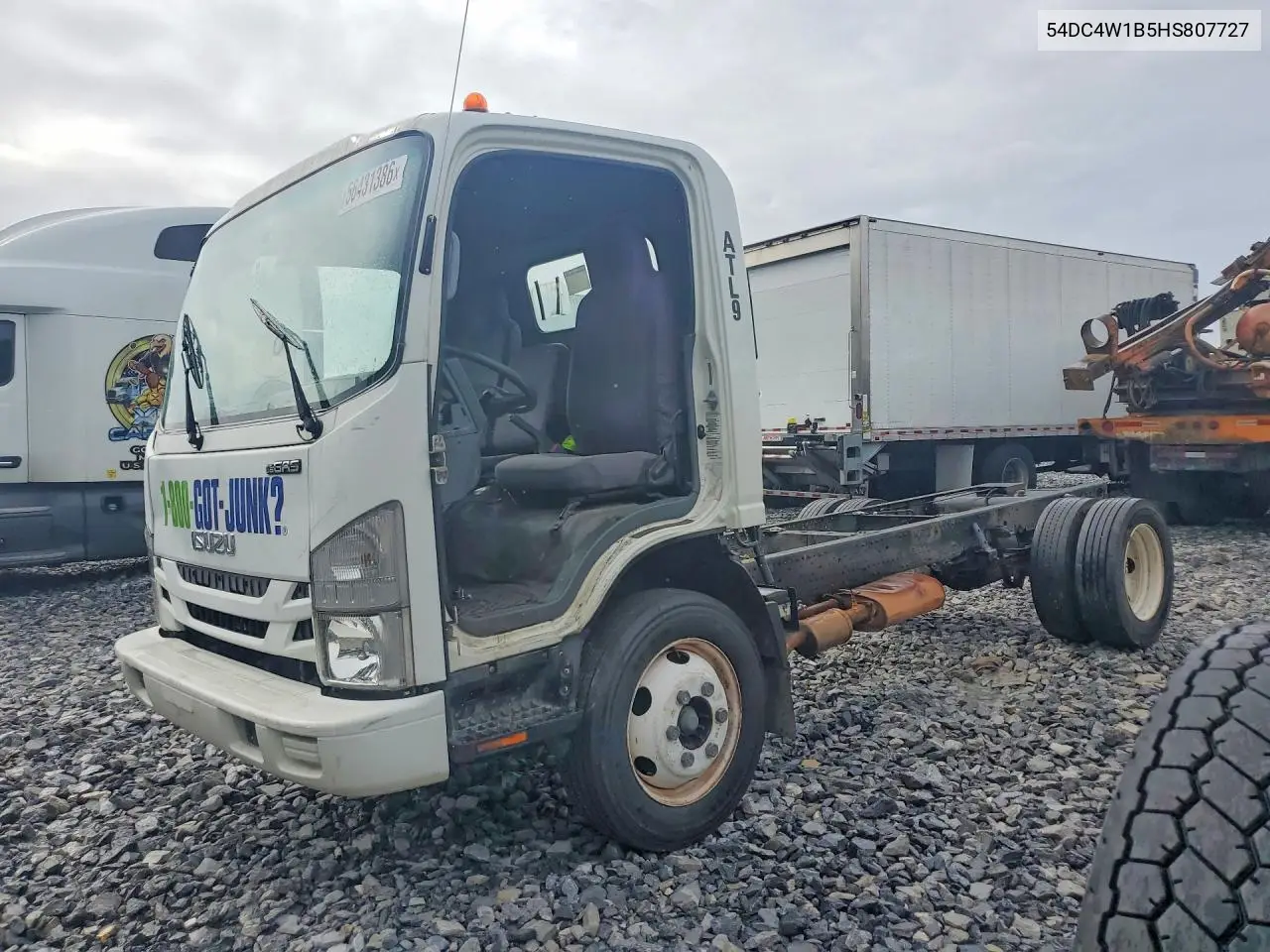 2017 Isuzu Npr Hd VIN: 54DC4W1B5HS807727 Lot: 56431386
