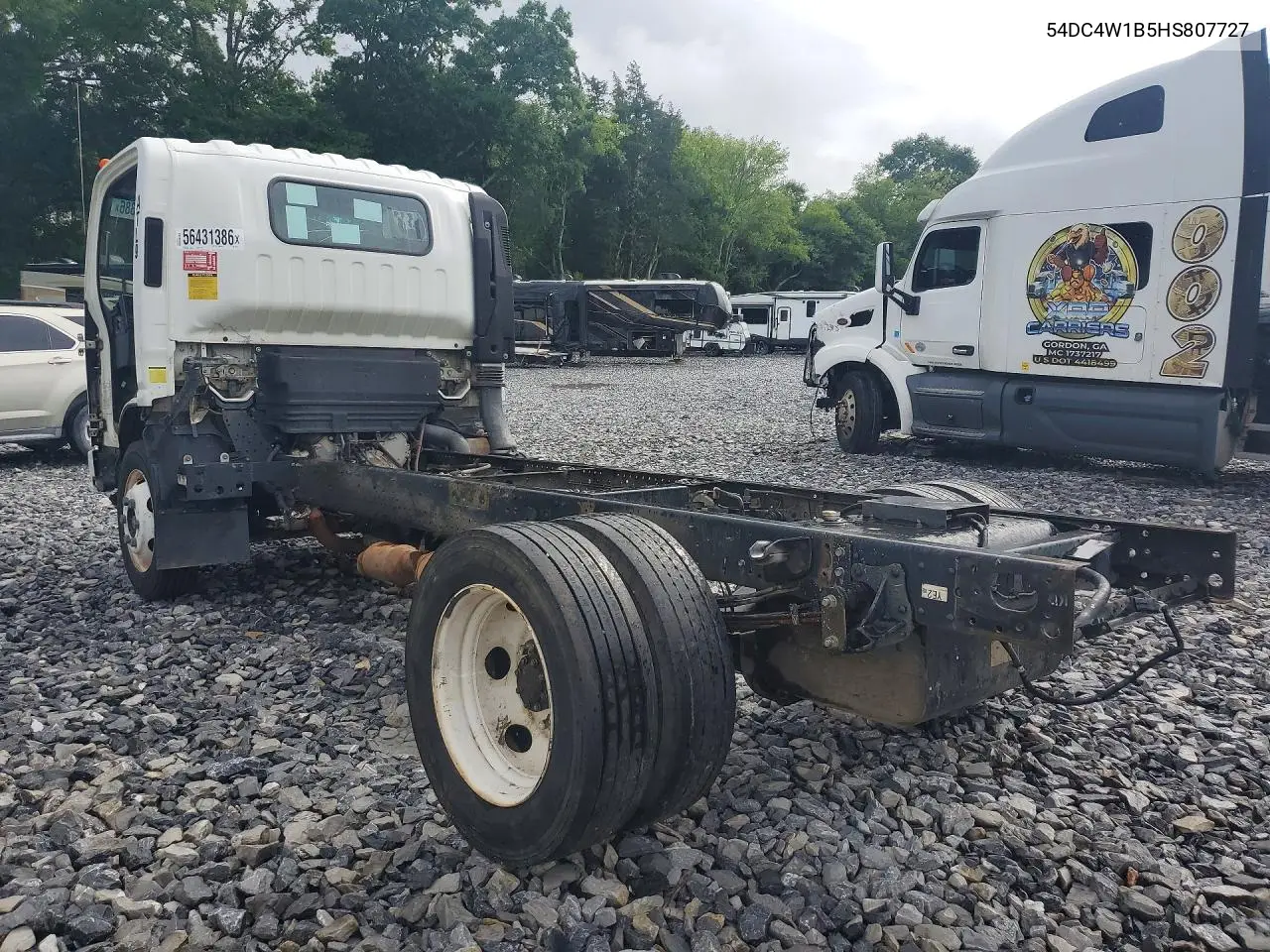 2017 Isuzu Npr Hd VIN: 54DC4W1B5HS807727 Lot: 56431386