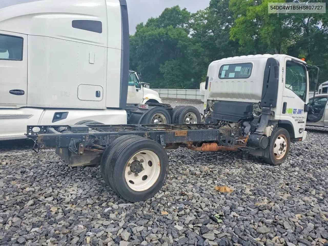 2017 Isuzu Npr Hd VIN: 54DC4W1B5HS807727 Lot: 56431386