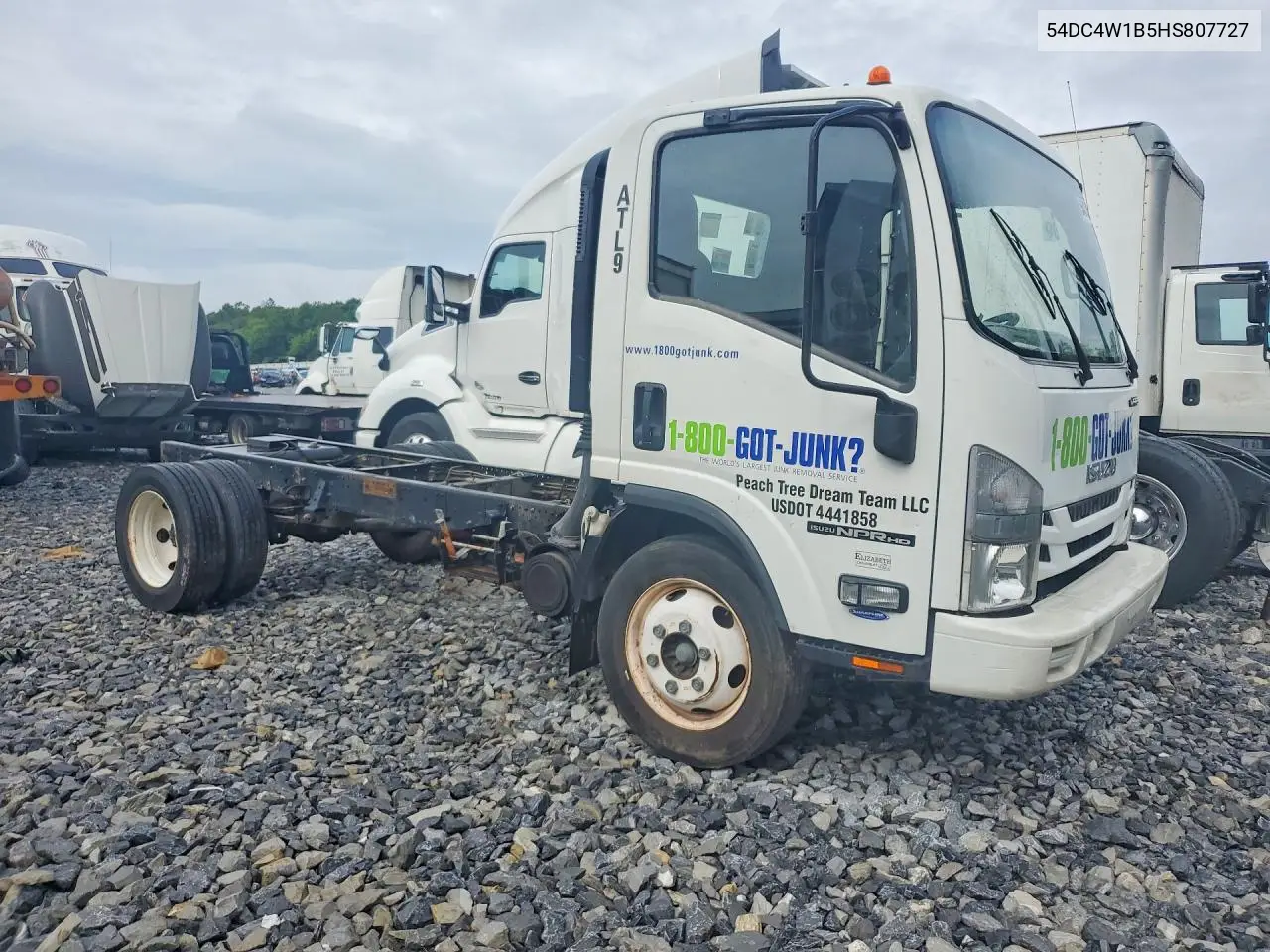2017 Isuzu Npr Hd VIN: 54DC4W1B5HS807727 Lot: 56431386