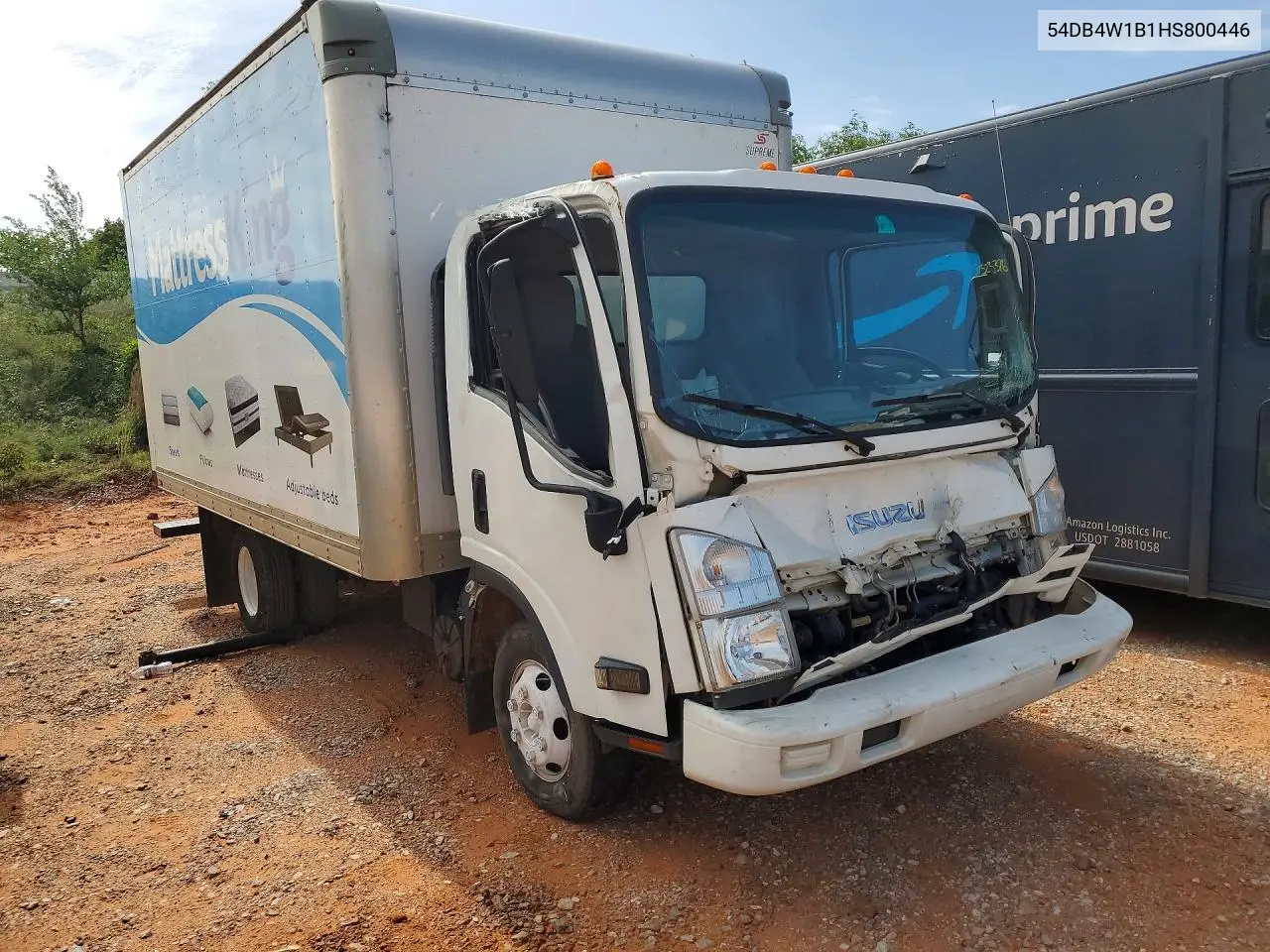 2017 Isuzu Npr - Box Truck VIN: 54DB4W1B1HS800446 Lot: 56693196