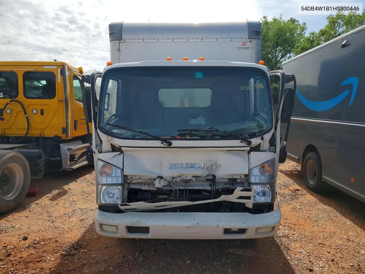 2017 Isuzu Npr - Box Truck VIN: 54DB4W1B1HS800446 Lot: 56693196