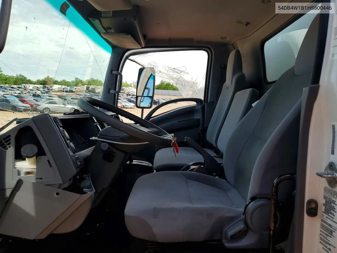 2017 Isuzu Npr - Box Truck VIN: 54DB4W1B1HS800446 Lot: 56693196