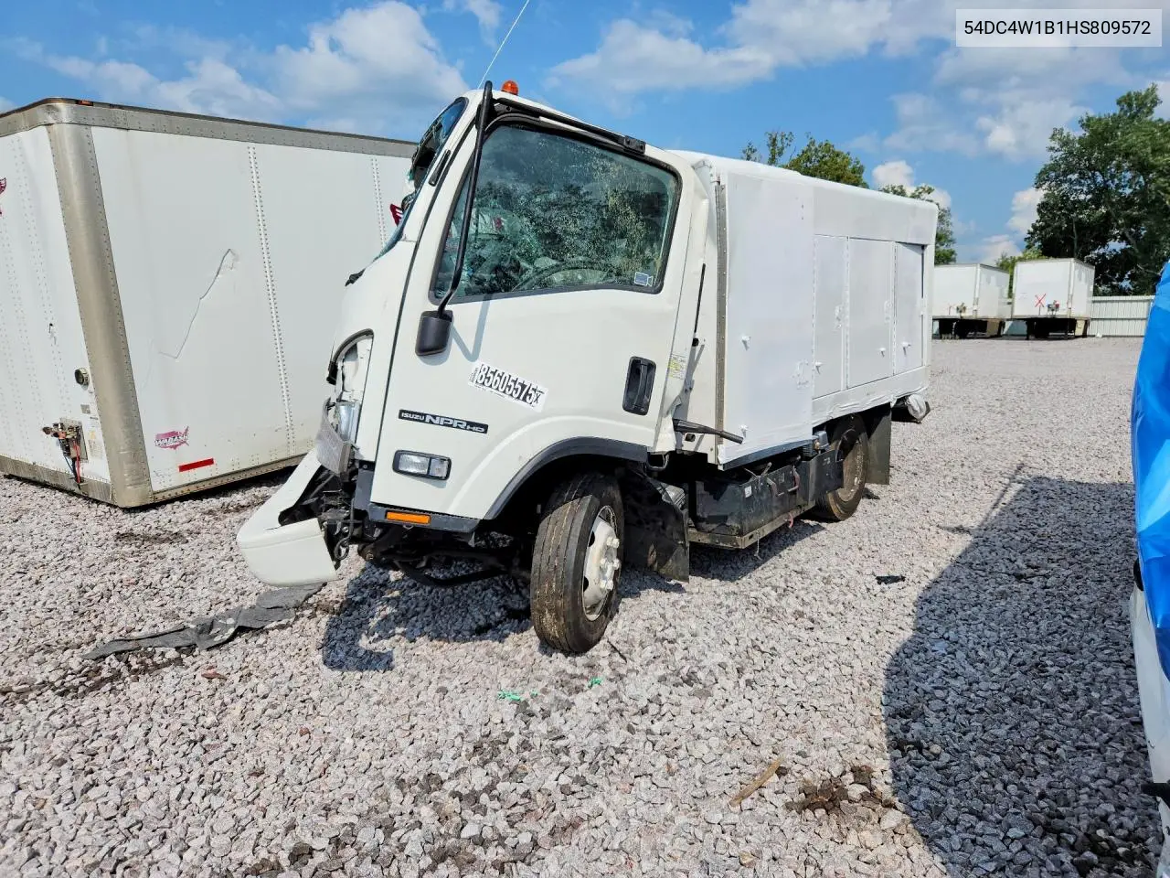 2017 Isuzu Npr Hd VIN: 54DC4W1B1HS809572 Lot: 85605575