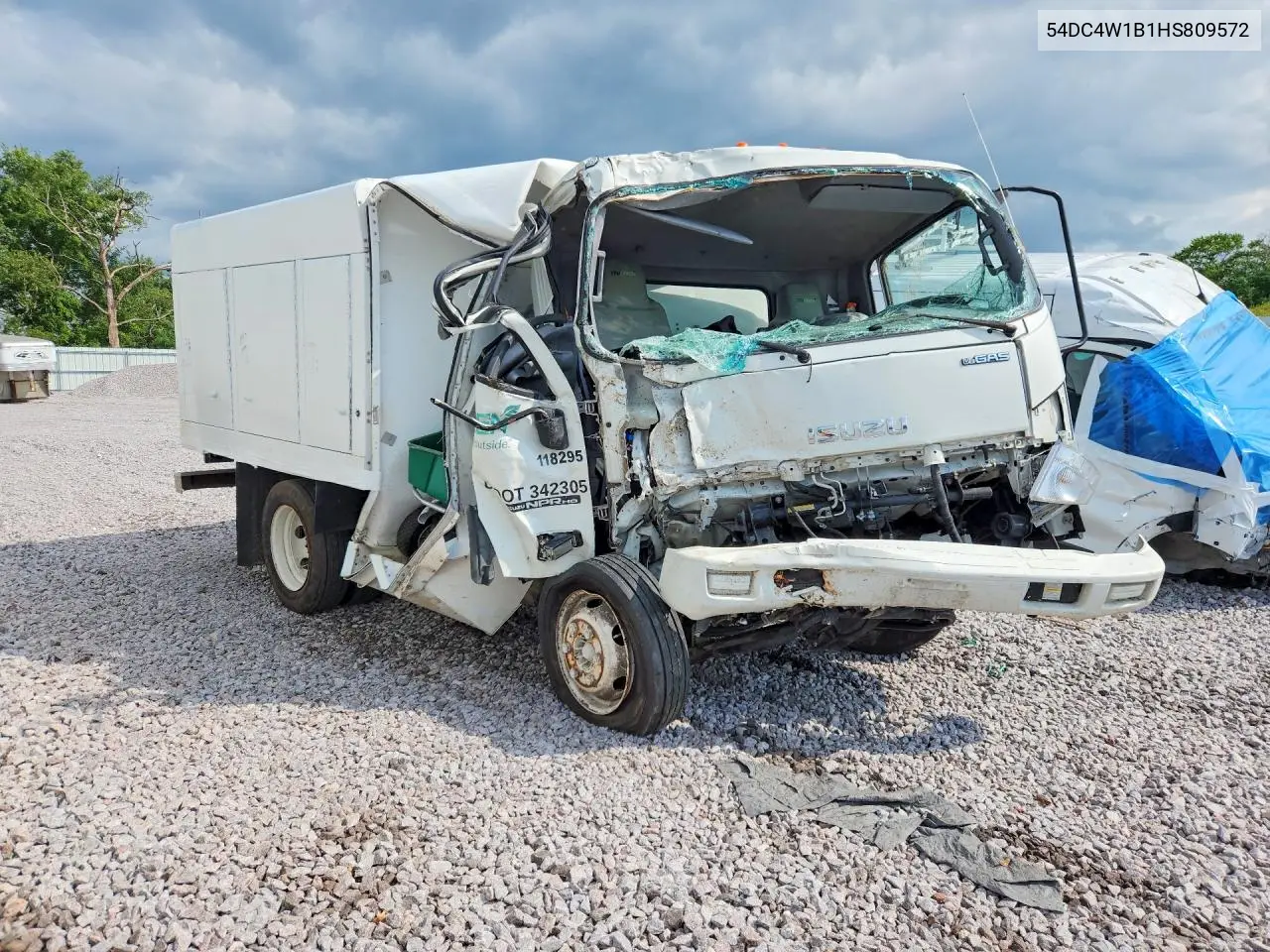 2017 Isuzu Npr Hd VIN: 54DC4W1B1HS809572 Lot: 85605575