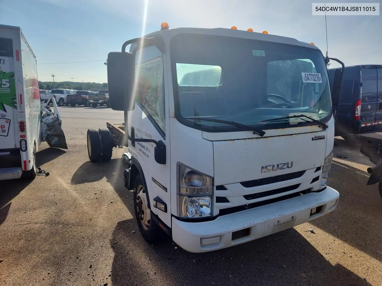 2018 Isuzu Npr Hd VIN: 54DC4W1B4JS811015 Lot: 54773276