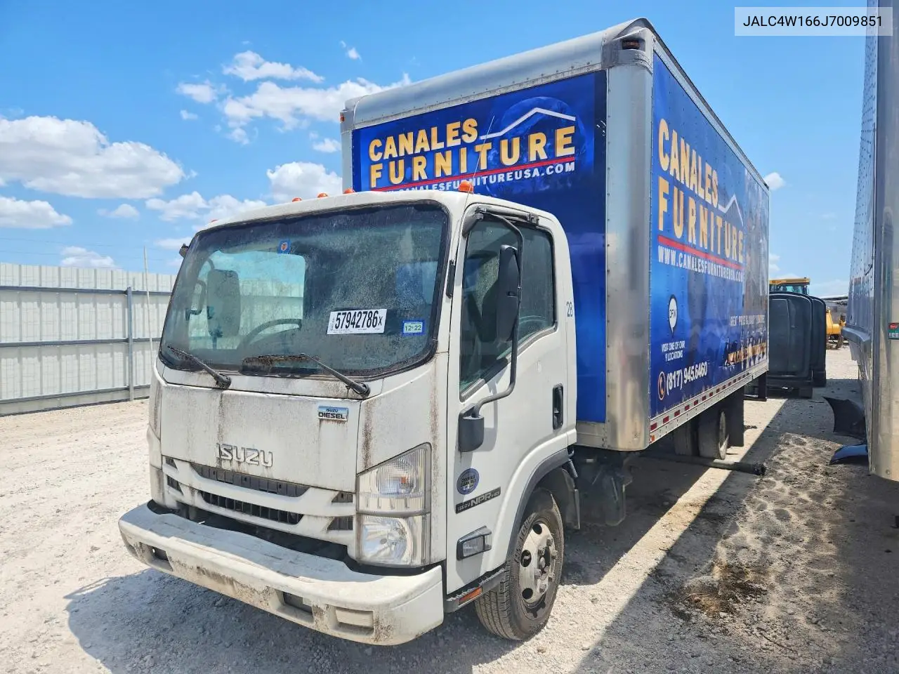 2018 Isuzu Npr Hd VIN: JALC4W166J7009851 Lot: 57942786