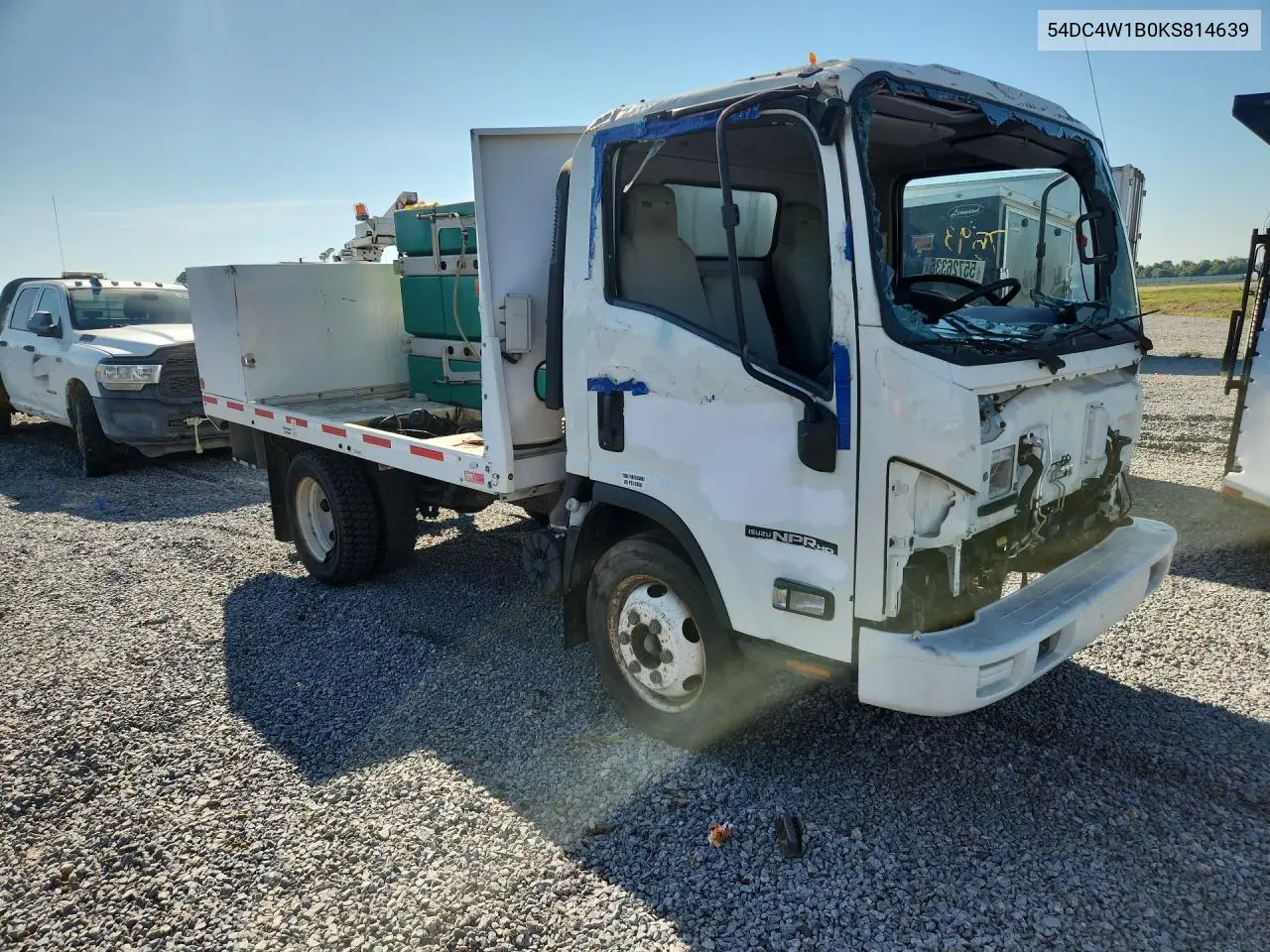 2019 Isuzu Npr Hd VIN: 54DC4W1B0KS814639 Lot: 55726336