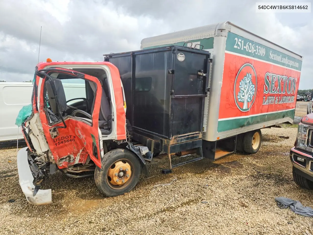 2019 Isuzu Npr Hd VIN: 54DC4W1B6KS814662 Lot: 57720306